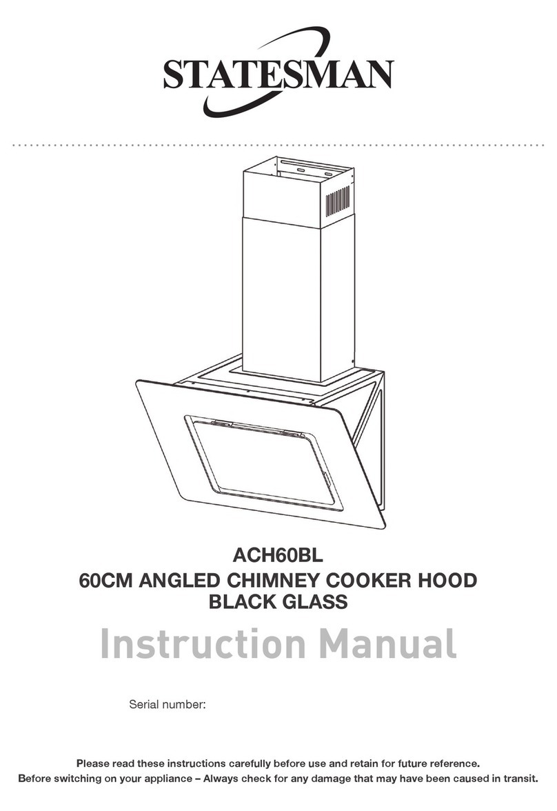 STATESMAN ACH60BL instruction manual
