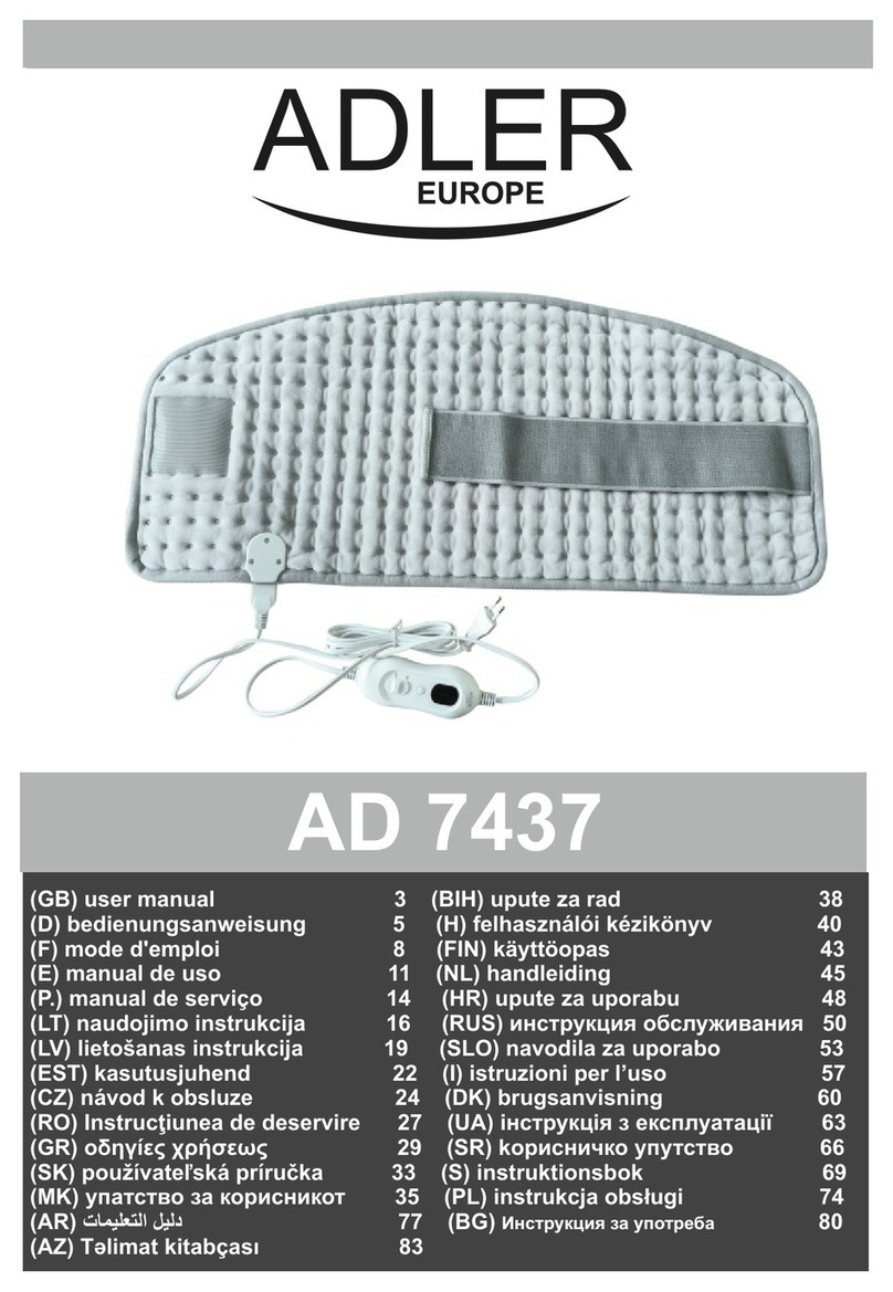 Adler Europe AD 7437 user manual