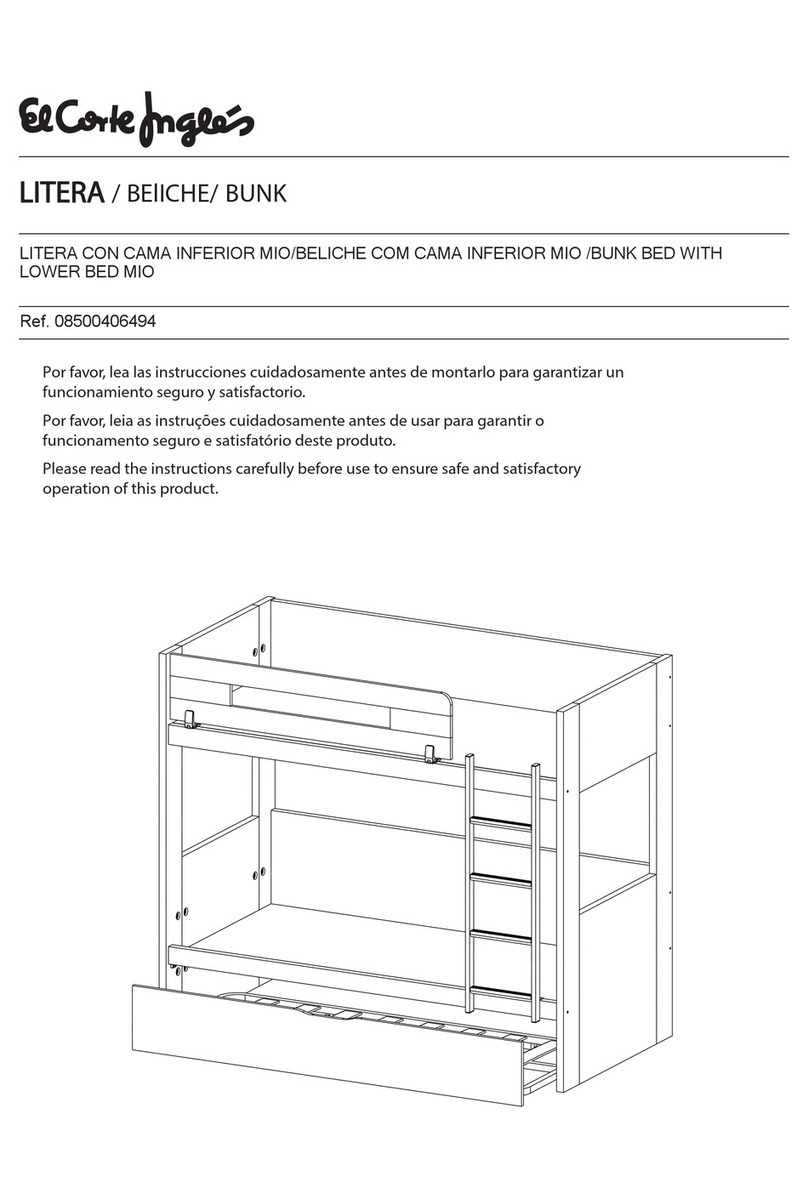 El Corte Inglés 08500406494 Assembly instructions