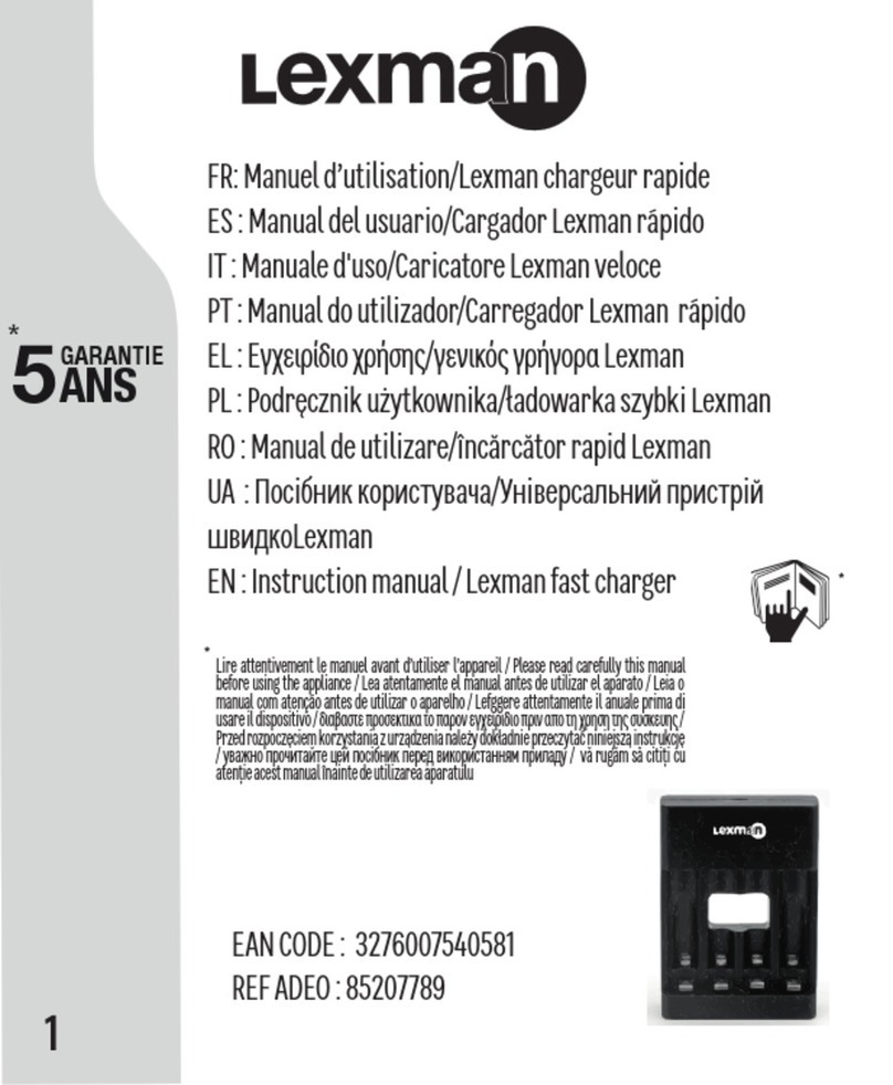 LEXMAN 85207789 User manual