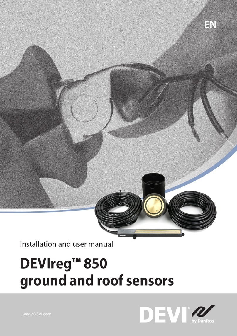 Danfoss DEVIreg 850 User manual