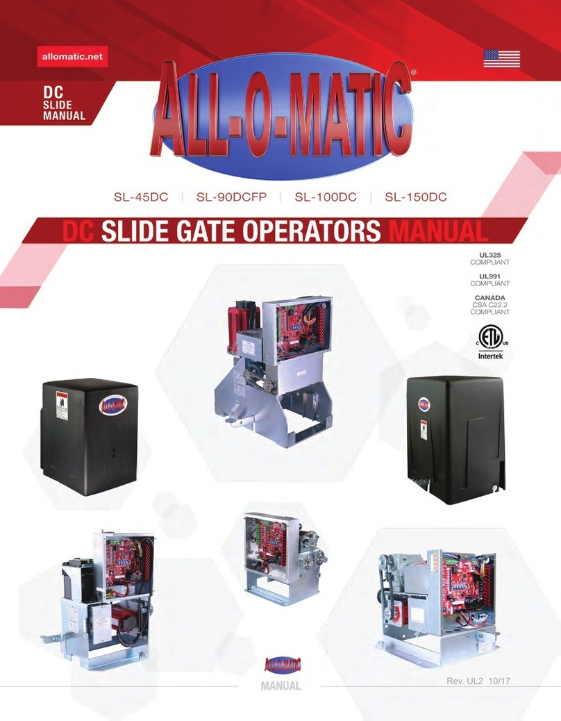 ALLOMATIC SL-45DC Operator's manual ALLOMATIC SL-45DC Operator's manual