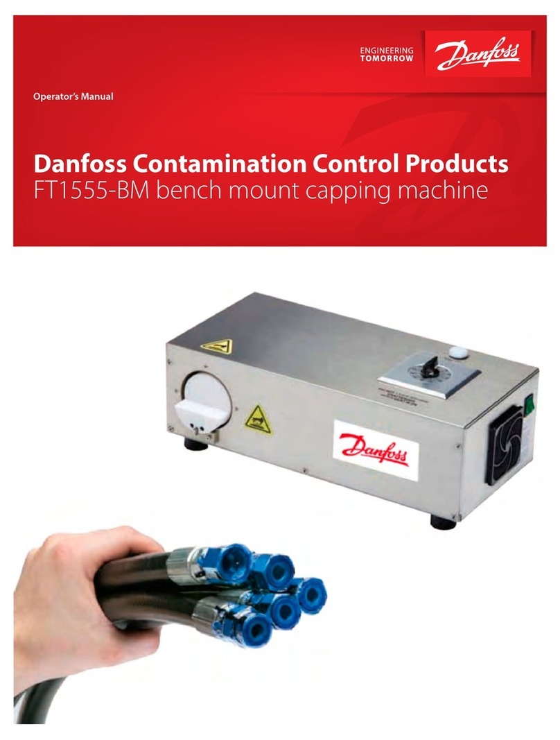 Danfoss FT1555-BM Operator's manual