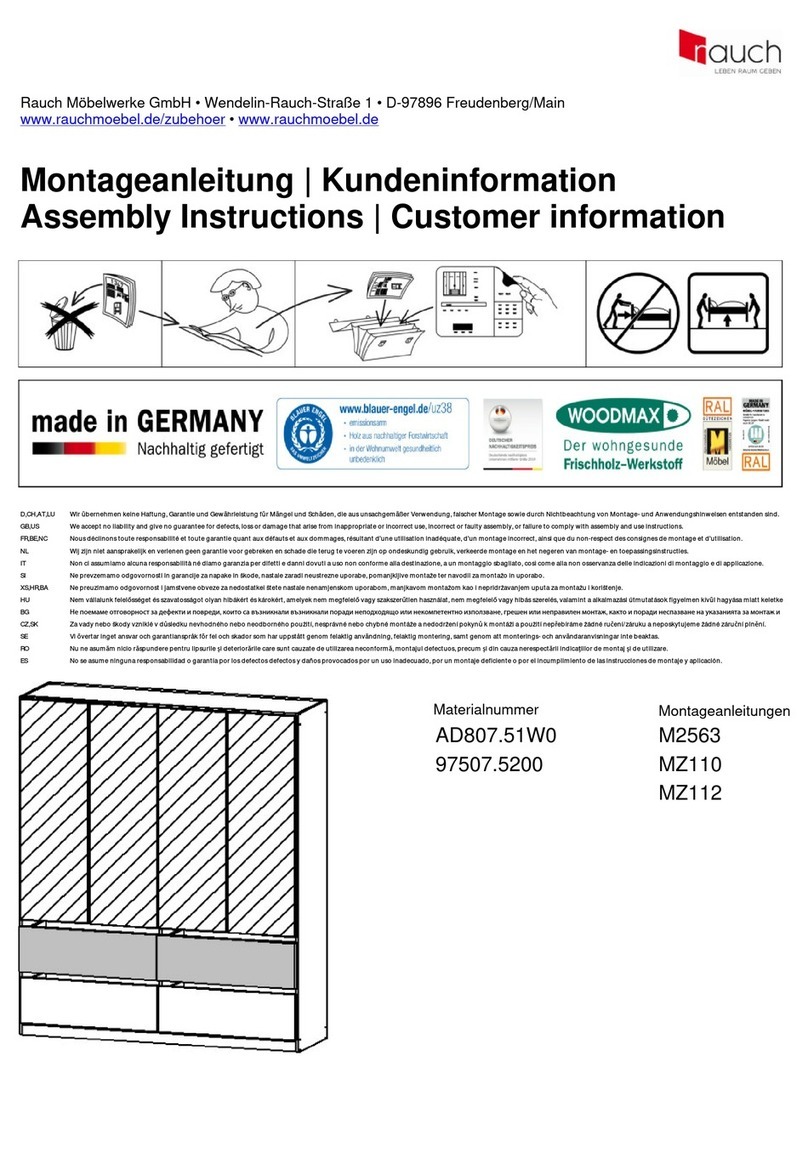Rauch M2563 User manual