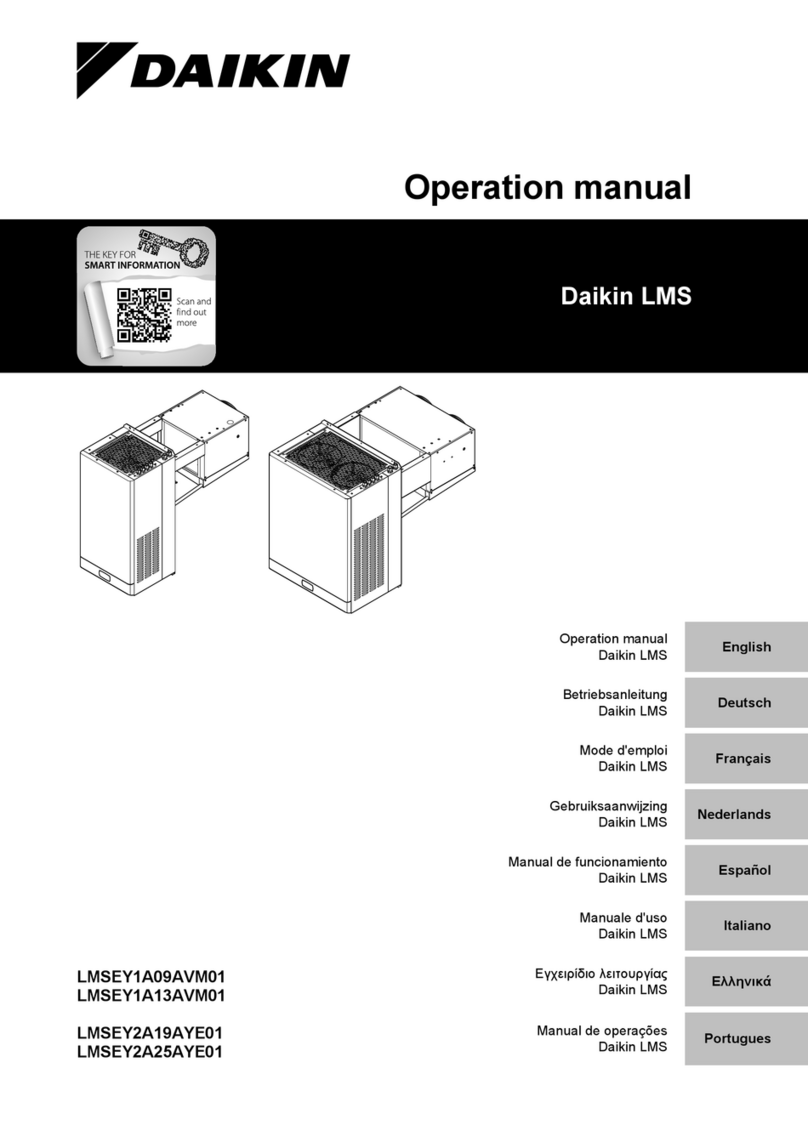 Daikin LMSEY1A09AVM01 User manual