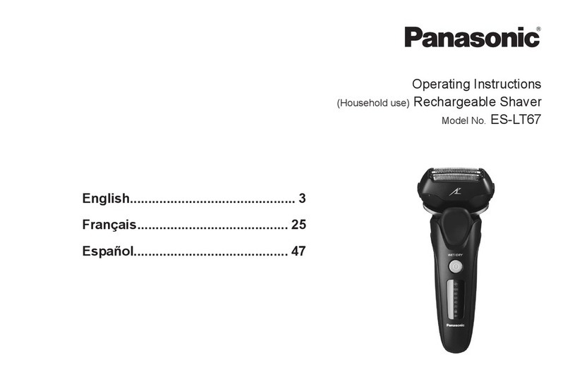 Panasonic ES-LT67 User manual