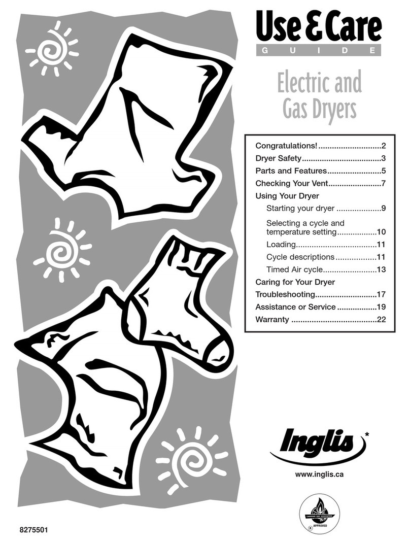 Inglis IH7000 use & care