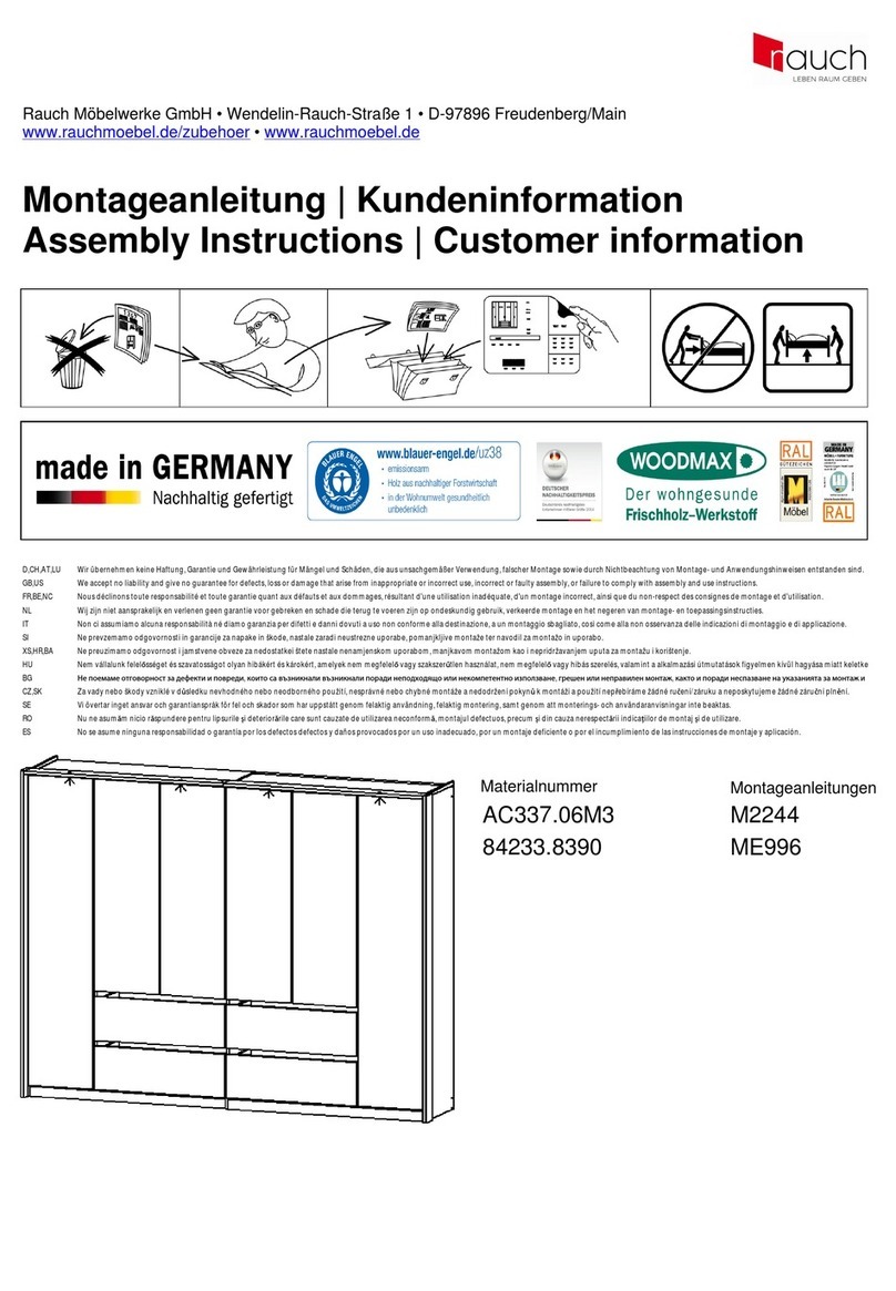 Rauch M2244 User manual