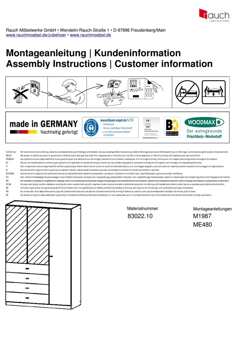 Rauch M1987 Assembly instructions