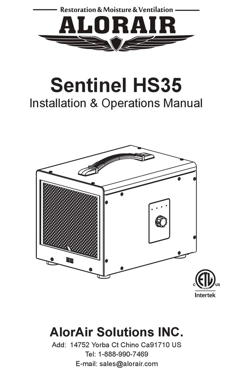 ALORAIR Sentinel HS35 Installation & operation manual
