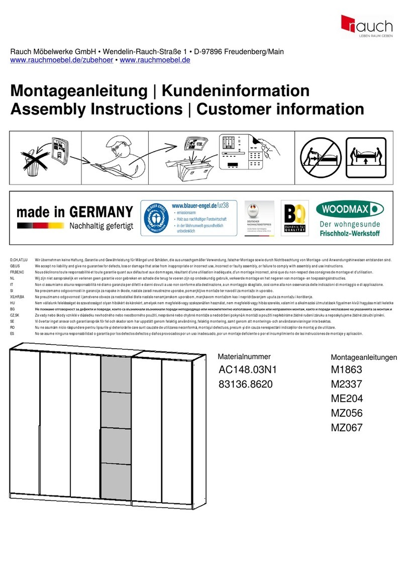 Rauch M1863 Assembly instructions