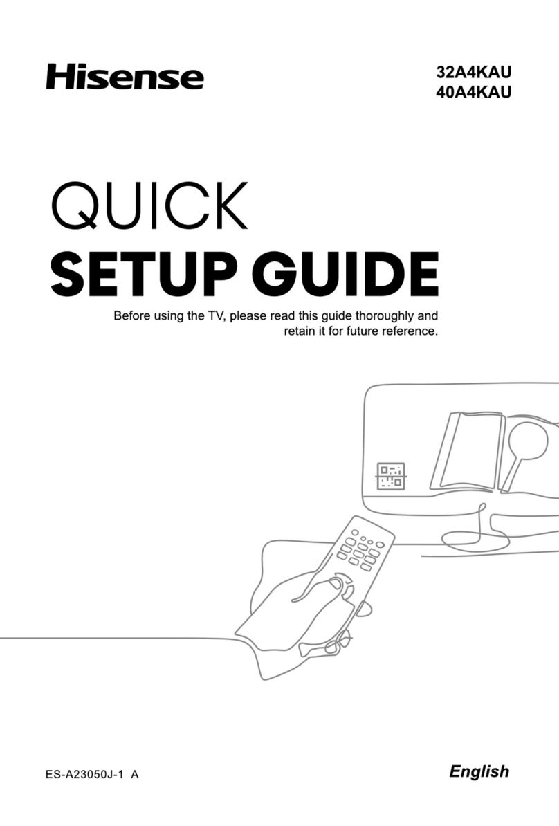 Hisense 32A4KAU User manual
