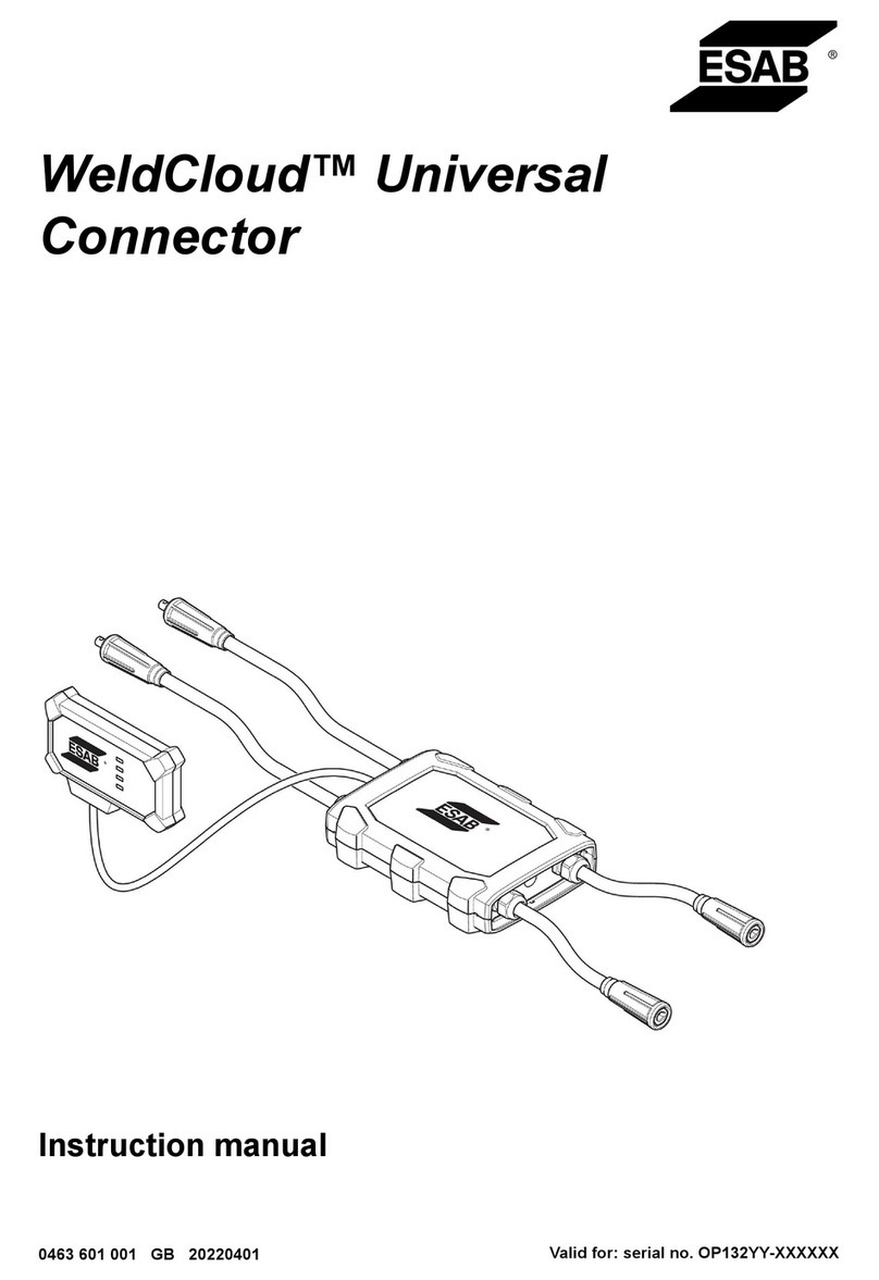 ESAB WeldCloud Mobile instruction manual