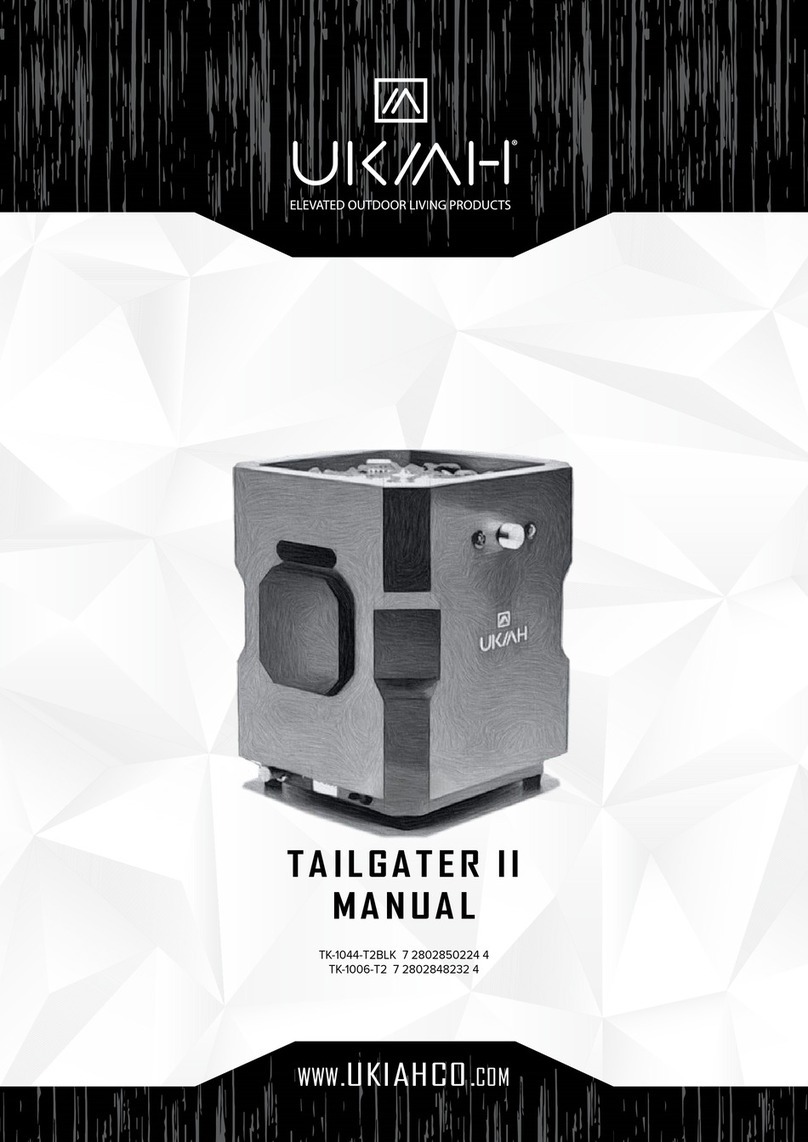 UKIAH TAILGATER II manual