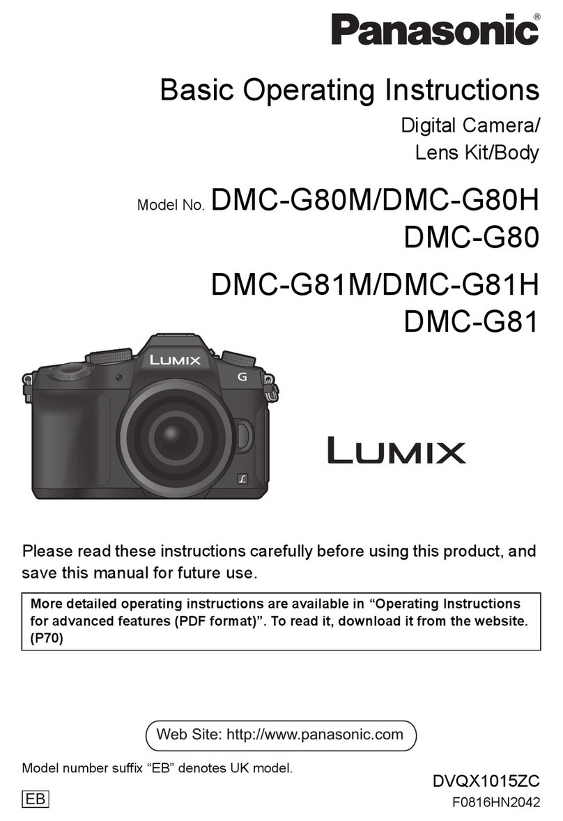 Panasonic LUMIX DMC-G80M User manual