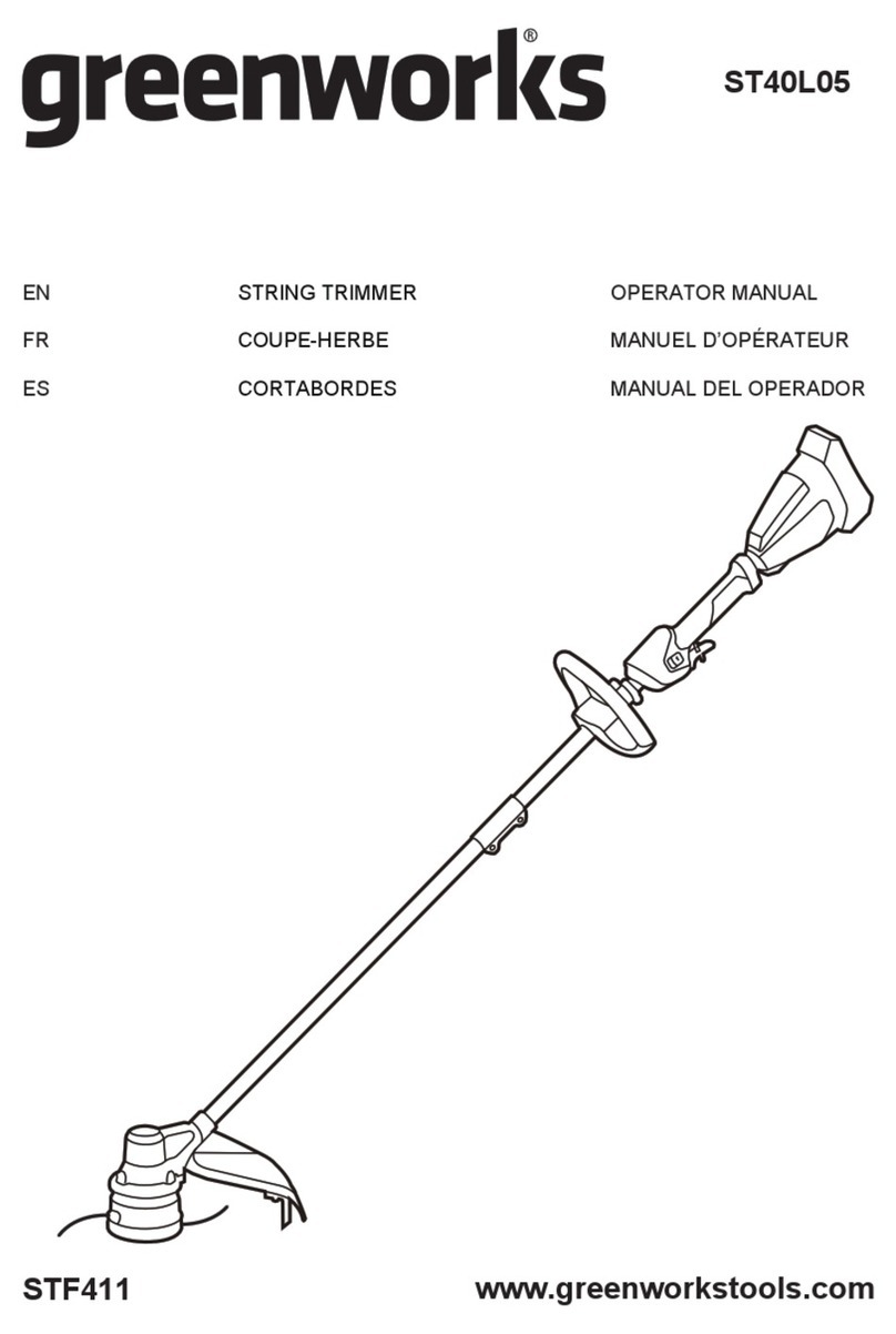 GreenWorks ST40L05 Operator's manual