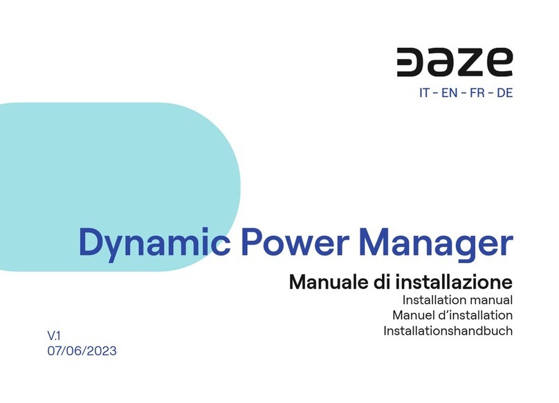DazeTechnology Dynamic Power Manager installation manual
