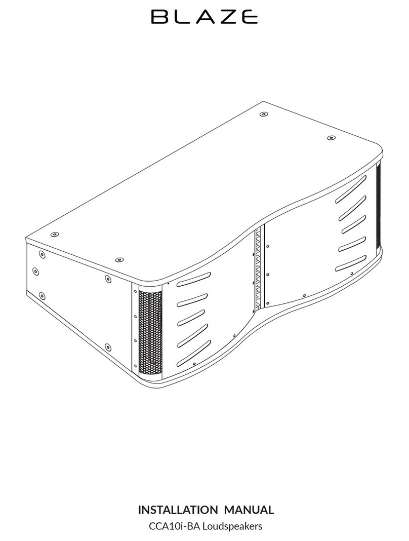 Blaze CCA10i-BA installation manual