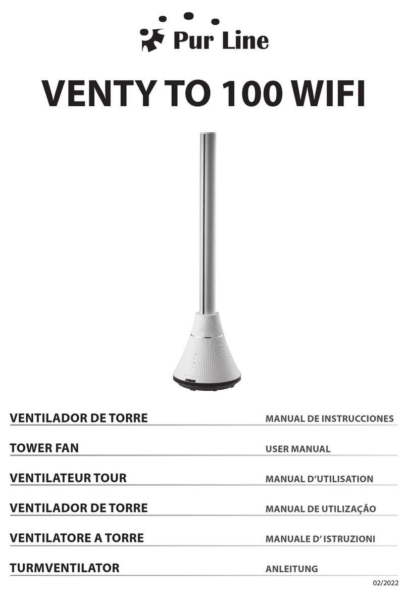 Pur Line VENTY TO 100 WIFI User manual