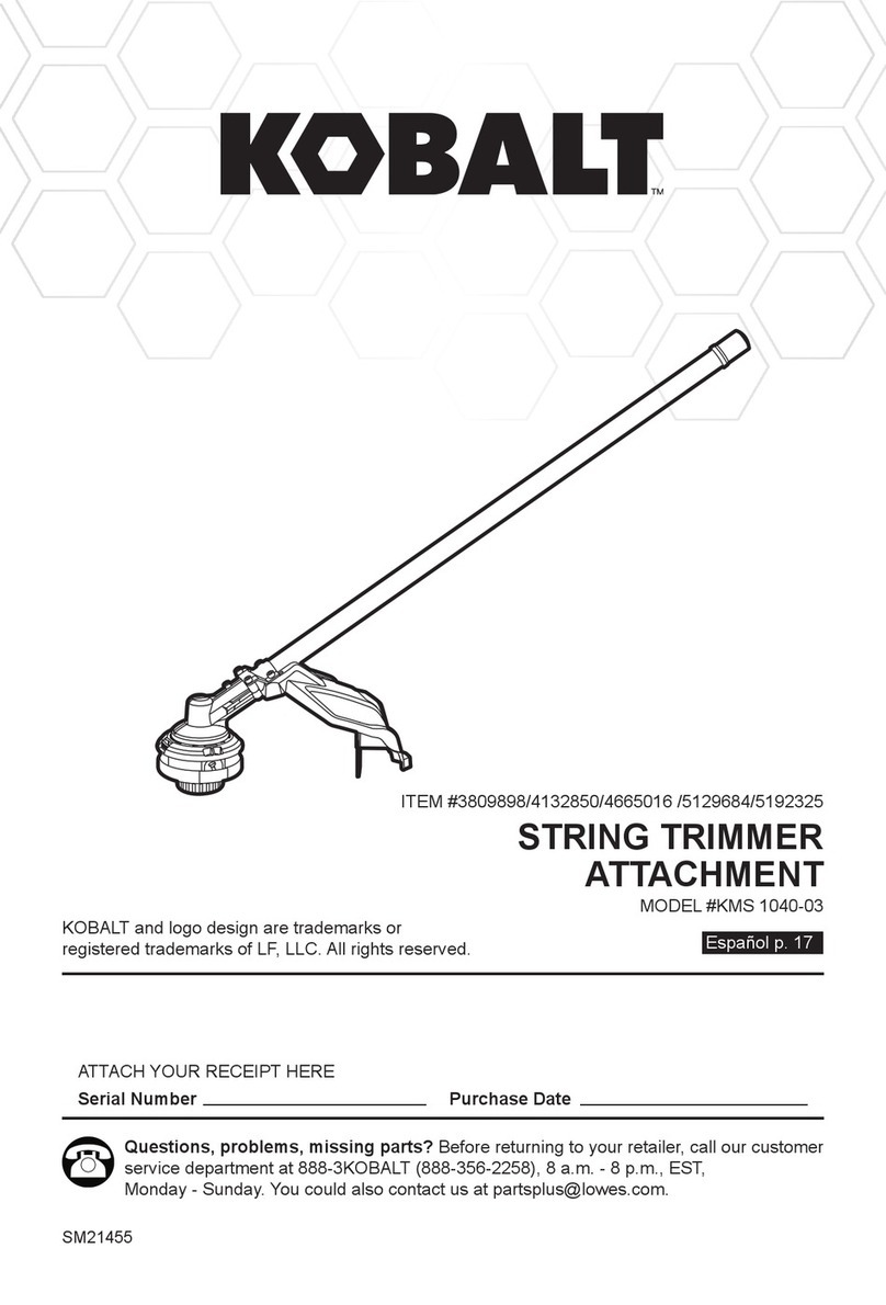 Kobalt KMS 1040-03 manual