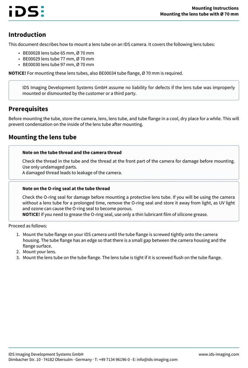IDS BE00029 User manual