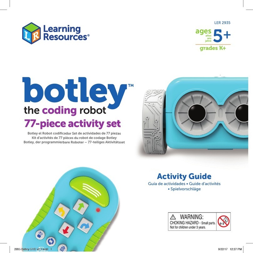 Learning Resources Botley The Coding Robot Activity Set User manual