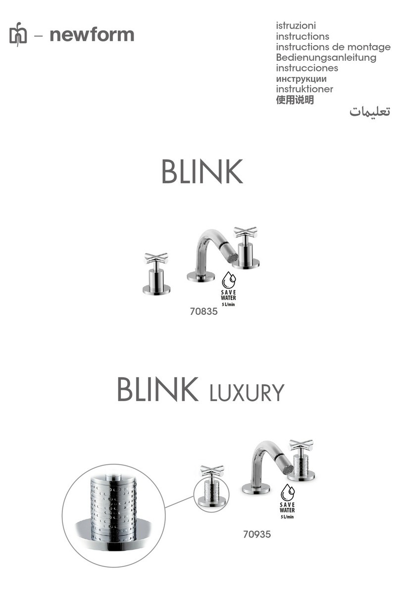 newform BLINK 70835 User manual