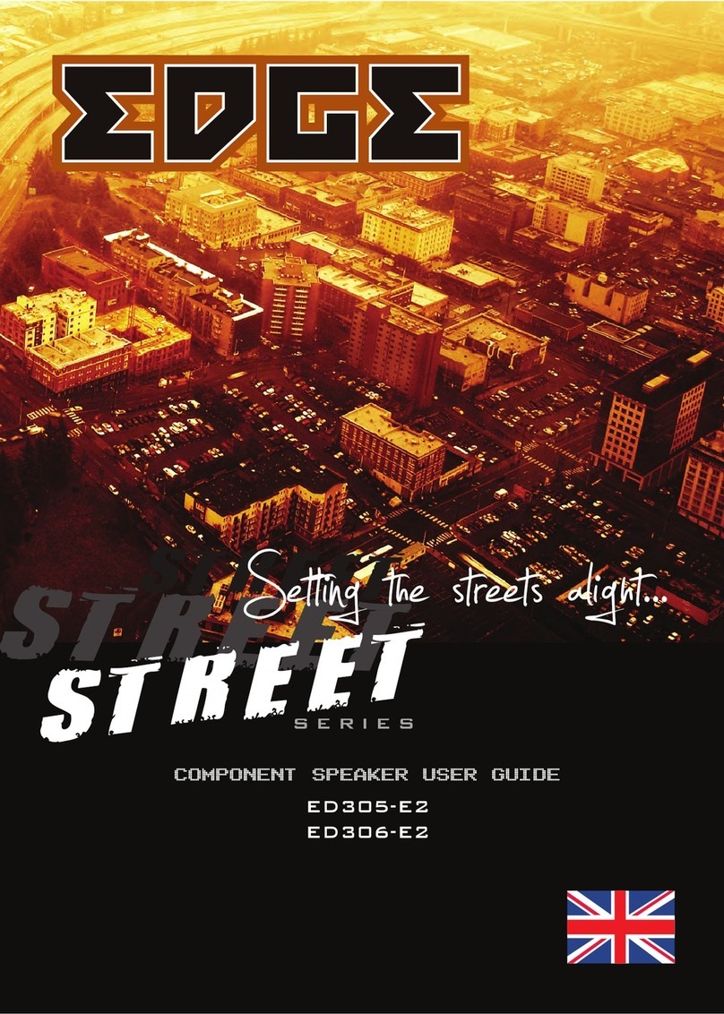 Edge STREET Series User manual