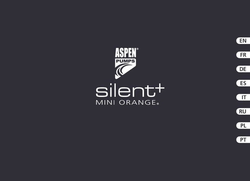 Aspen Silent+ Mini Orange FP3313 User manual