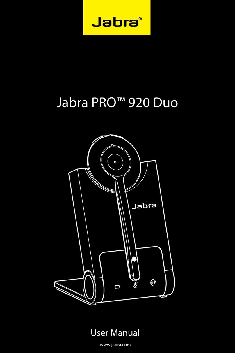Jabra Pro 920 Duo user manual