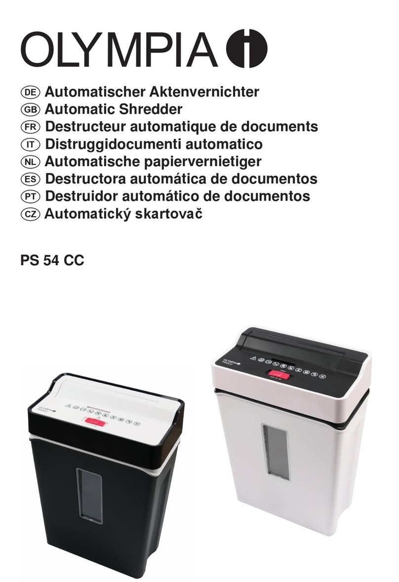 Olympia PS 54 CC User manual