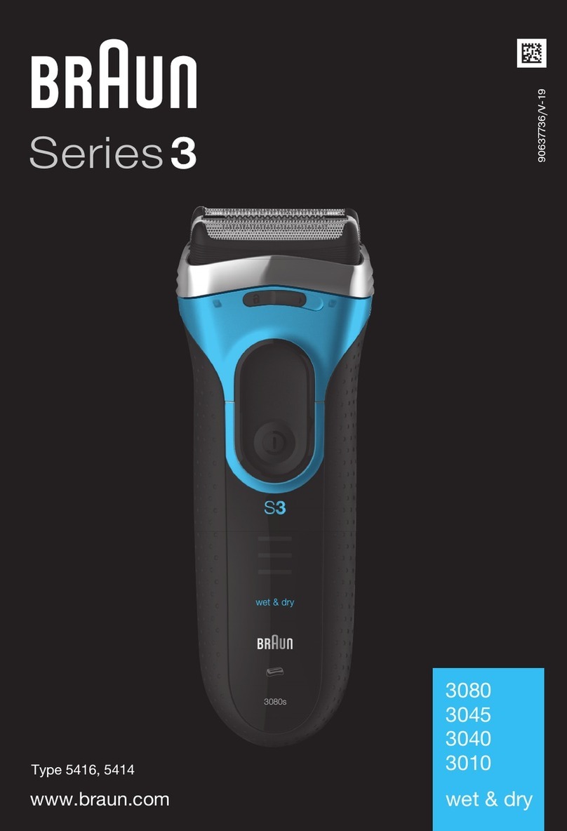 Braun 3080 instructions