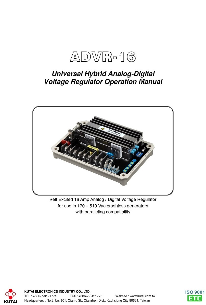 Kutai electronics ADVR-16 User manual