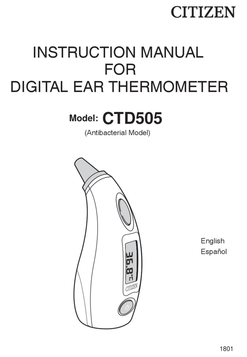 Citizen CTD 505 User manual