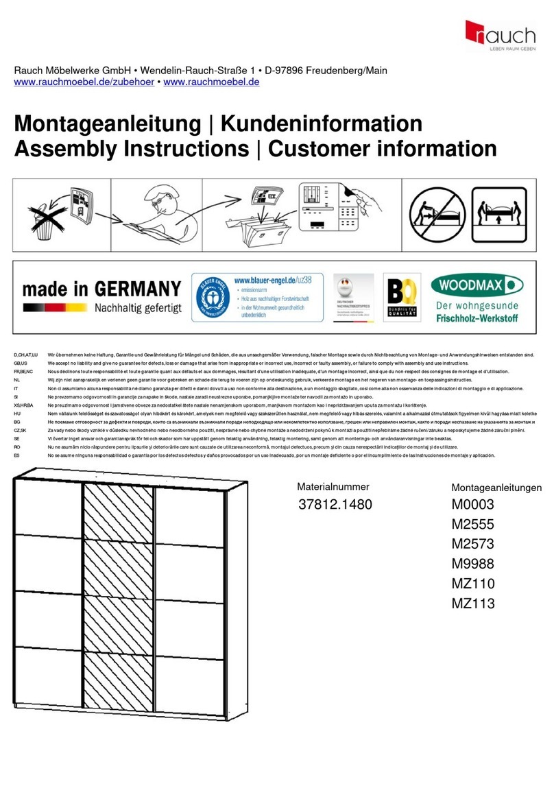 Rauch M0003 Assembly instructions