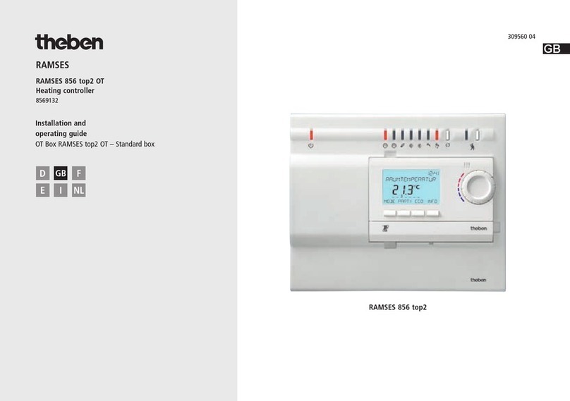 Theben RAMSES 856 top2 Installation guide Theben RAMSES 856 top2 Installation guide