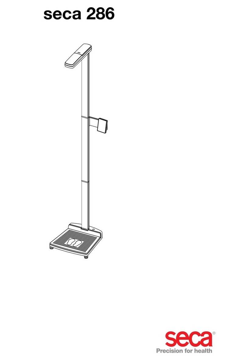 Seca 286 User manual