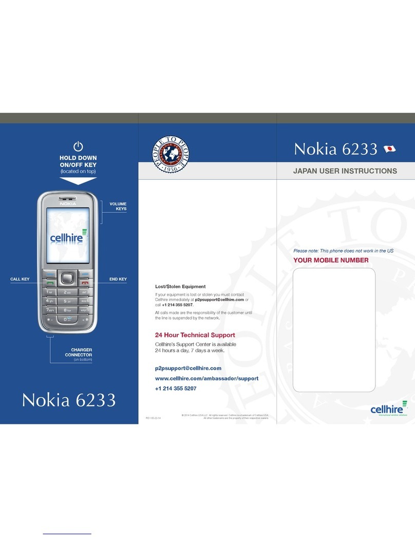 Nokia 6233 User manual