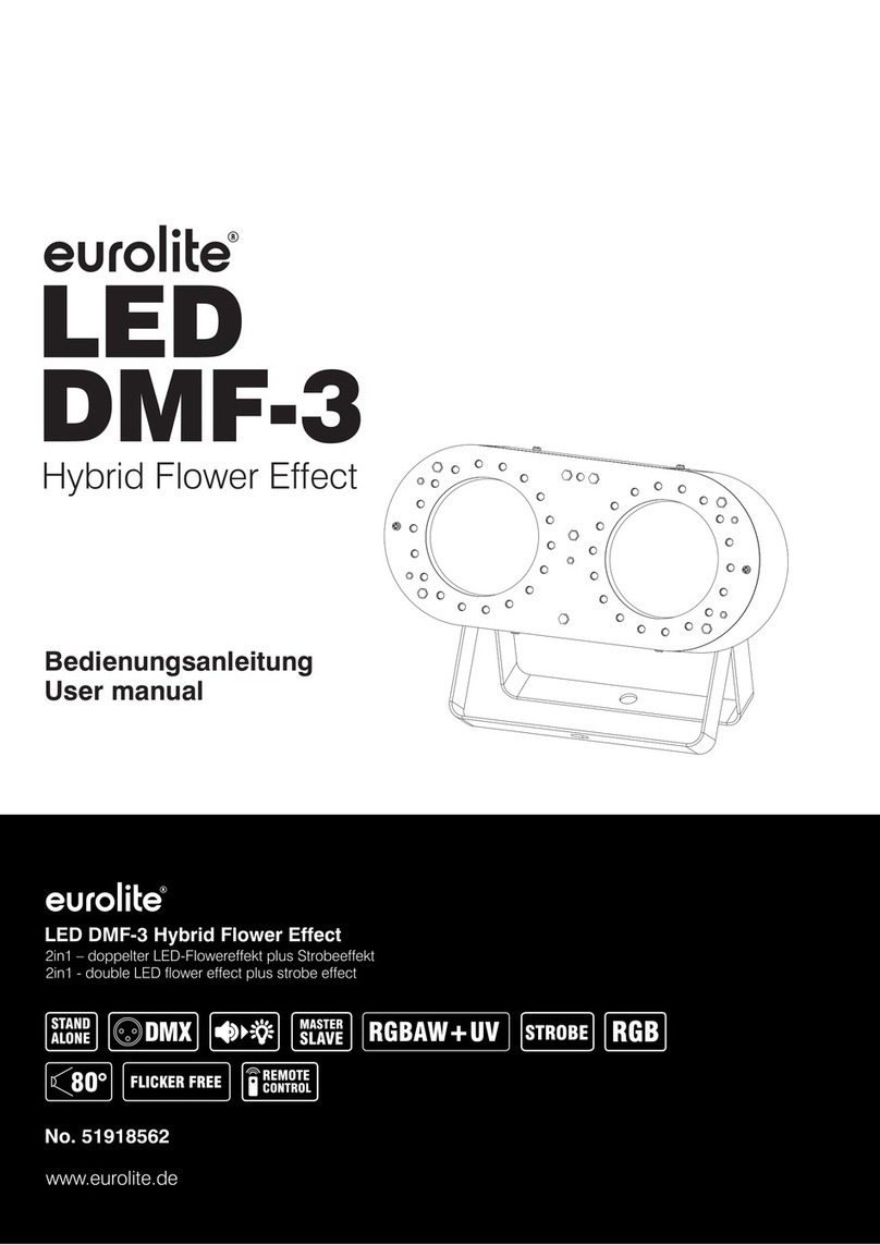 EuroLite LED DMF-3 User manual