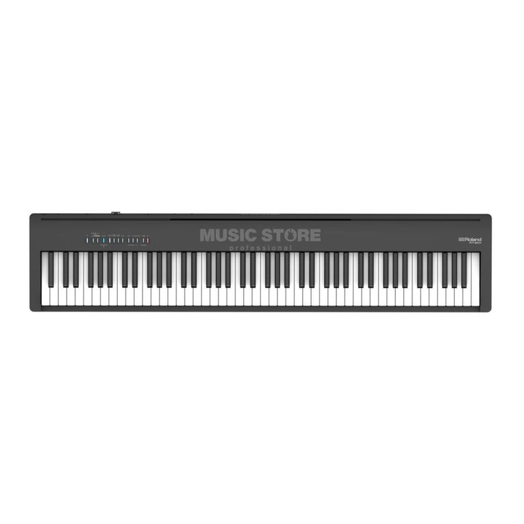 Roland FP-30X user manual