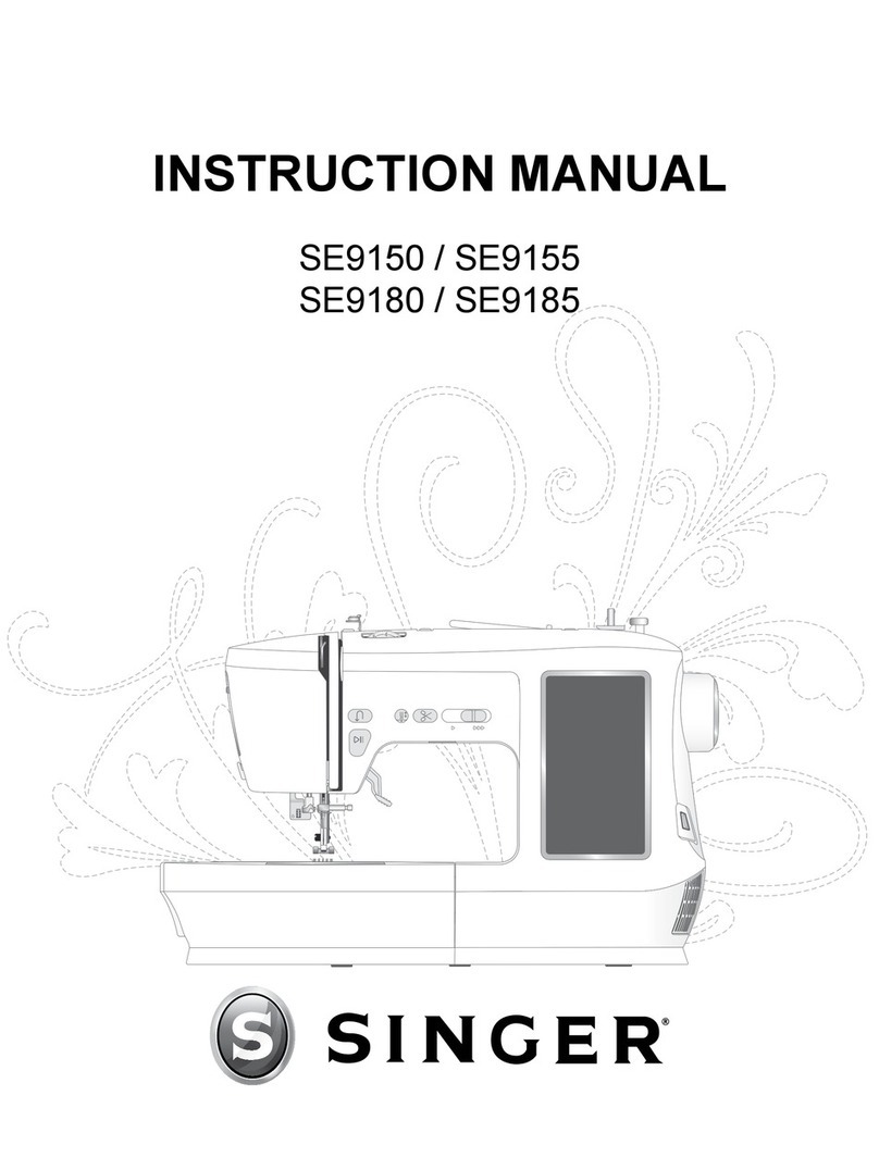 Singer SE9150 instruction manual