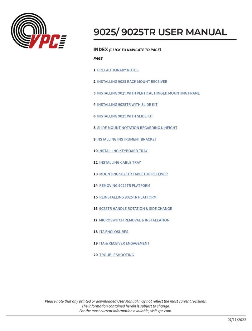 VPC 9025 User manual