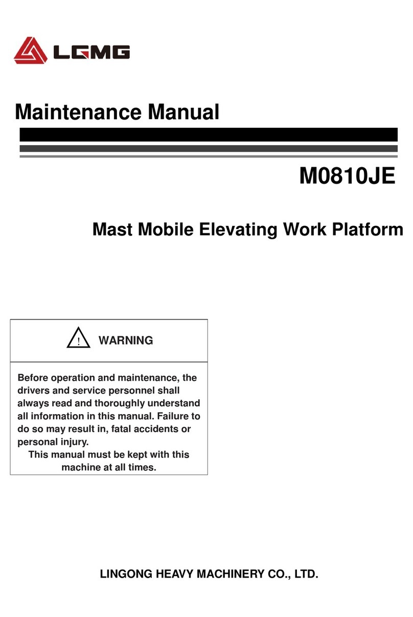 LGMG M0810JE Maintenance manual