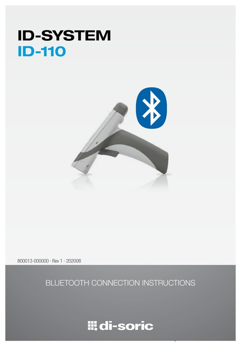 Di-soric ID-110 User manual Di-soric ID-110 User manual