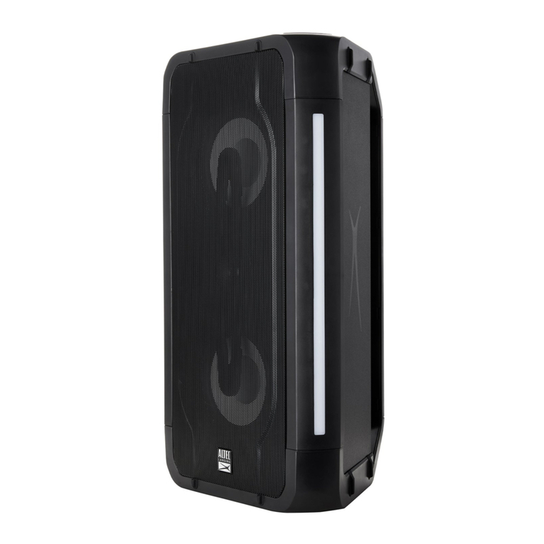 Altec Lansing SHOCKWAVE 100 User manual Altec Lansing SHOCKWAVE 100 User manual