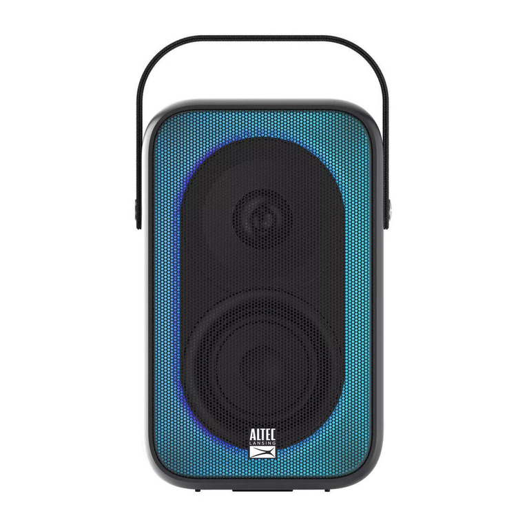 Altec Lansing Shockwave User manual