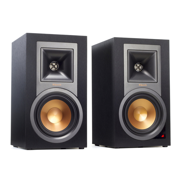 Klipsch R-15PM User manual