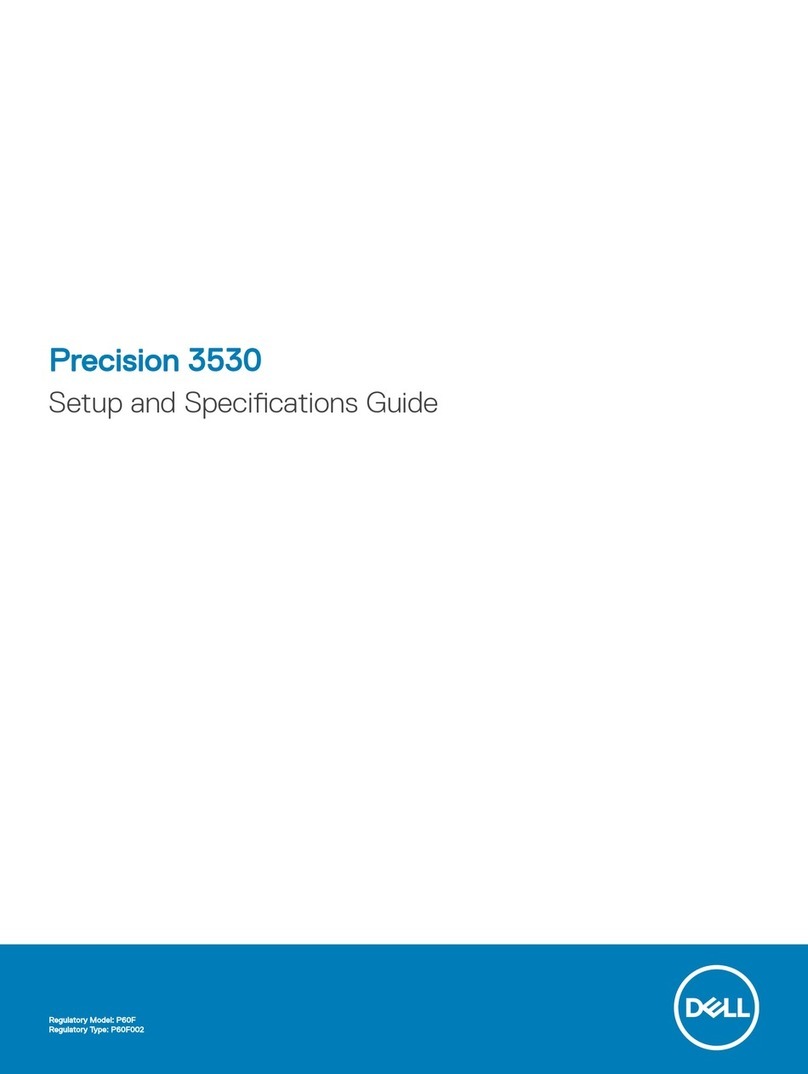 Dell Precision 3530 Setup and specifications guide