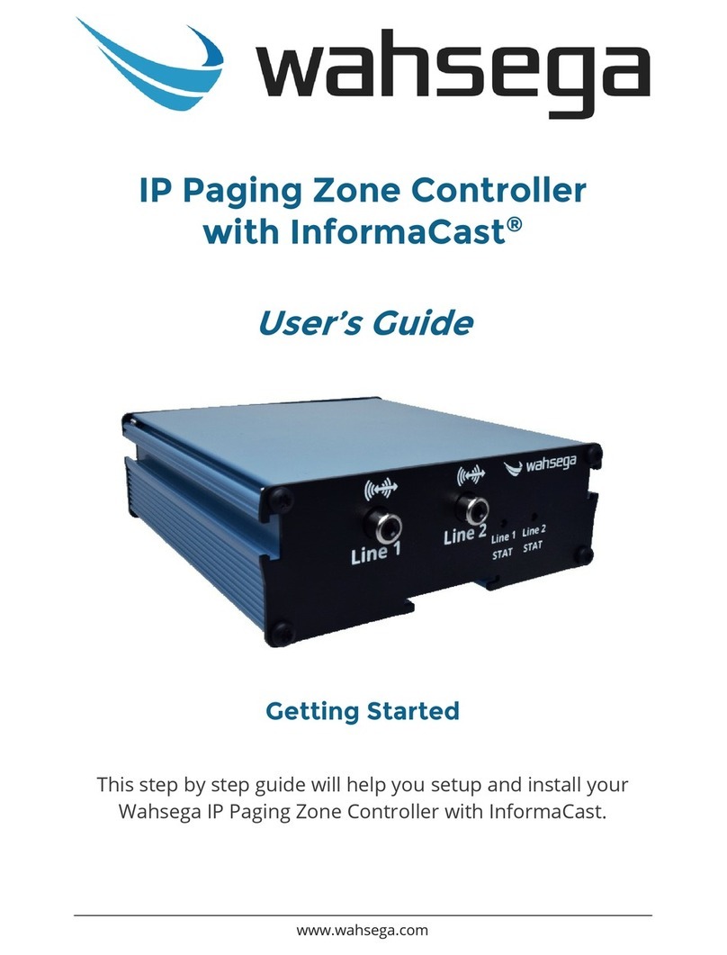 Wahsega InformaCast user guide