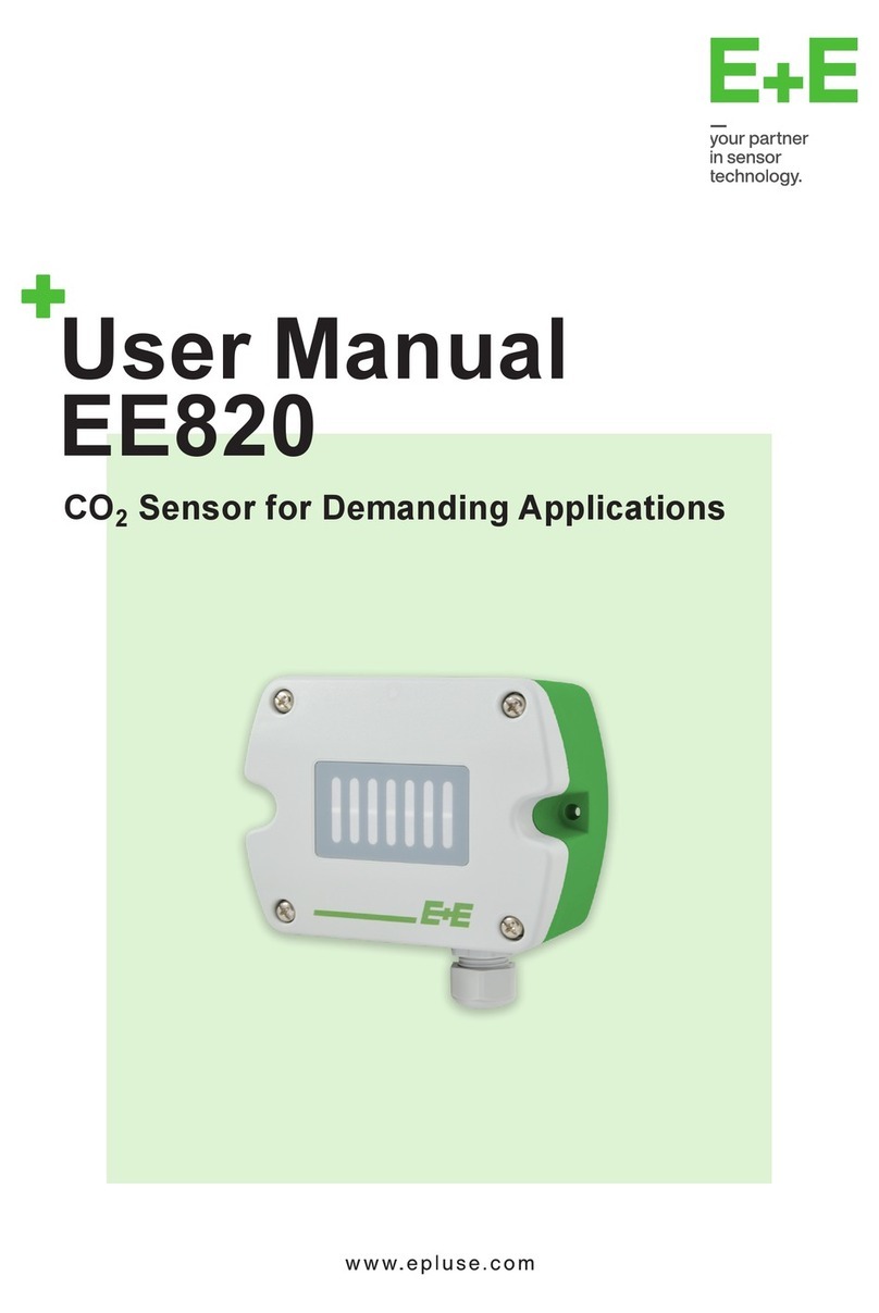 E+E Elektronik EE820 User manual